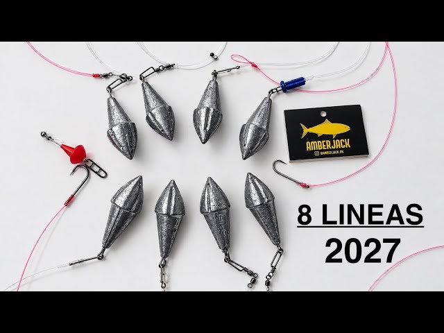 8 líneas para variada de mar para esta temporada de Surfcasting #pesca #líneas #mar 