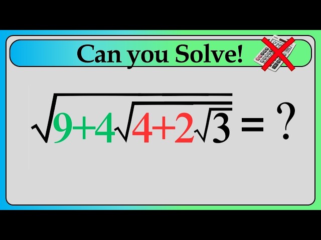 Solving a 'Stanford' University entrance exam