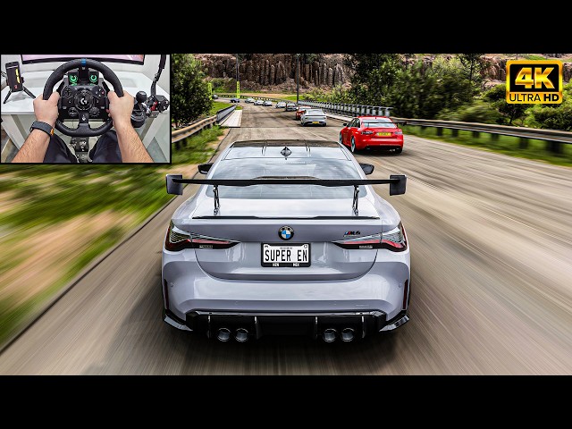 BMW M4 G82 Competition VS Supercars - Forza Horizon 5 | Logitech G923 Steering Wheel