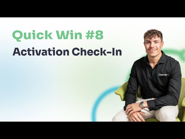 Hustlery Quick Win #8: CRM Setup Checklist: Activation Review & What to do Next