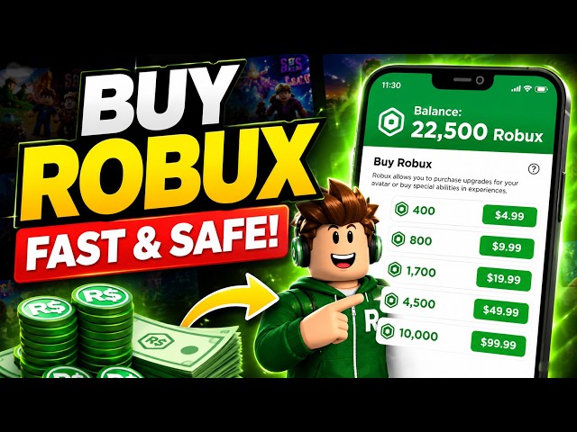 How to Buy Robux in Roblox – Complete Beginner's Guide 2026