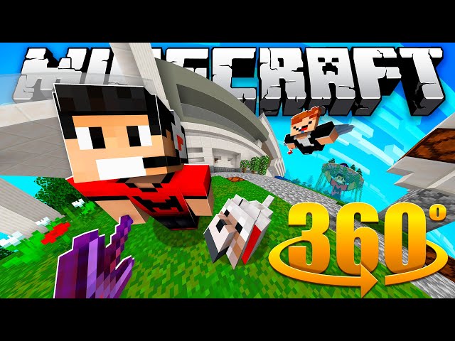 Automatic House in 360° - Minecraft In Search of the Automatic House #360