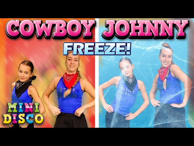 Cowboy Johnny | Dans spel: Freeze Dans 🥶 | Minidisco