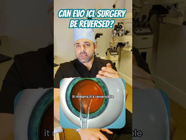 Is EVO ICL surgery reversible?