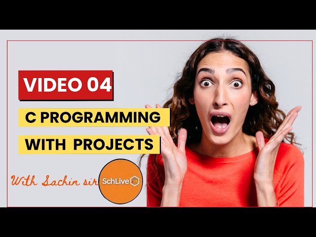 C Programming lecture 04|| With Project