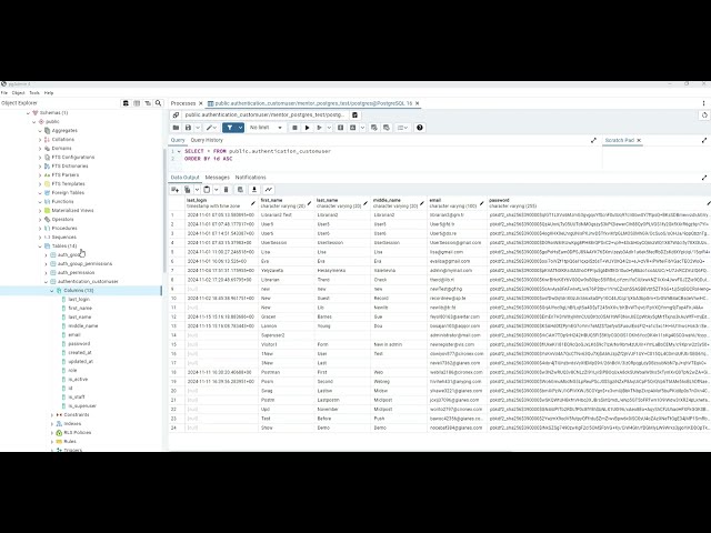 Testing DB Schema. Python, PostgreSQL, Pytest, DB_API, SQLAlchemy