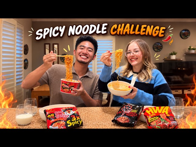 Mizo vs. Español - Desafío de fideos picantes