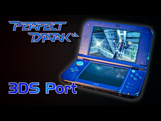 Perfect Dark N64 - Playing the 3DS port!
