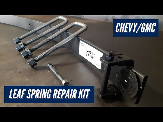 How to replace broken leaf spring in 1999-2018 Chevy Silverado & GMC Sierra 1500