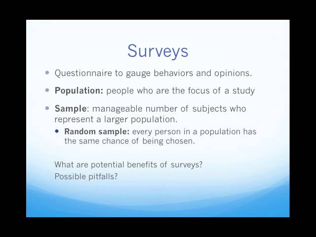 Intro to Sociology Week 2: Sociological Research Methods!