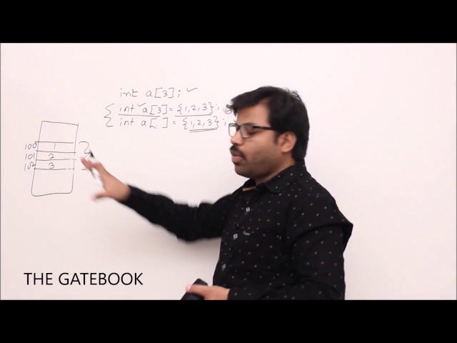 Pointers & Arrays - Array declaration