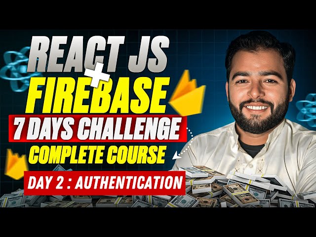 Firebase Authentication Full Tutorial  For Beginners Day 2: Login & Register & Logout