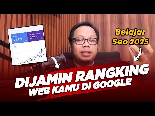 🔴 RAHASIA BELAJAR SEO 2025 YANG GAK PERNAH DIBEBERKAN MASTER & PAKAR SEO - DIJAMIN RANGKING 1 GOOGLE
