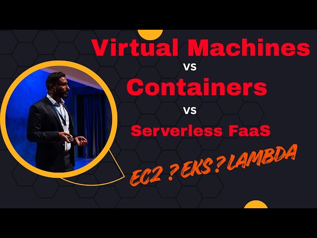Serverless vs Virtual Machine vs Containers | Lambda vs EKS vs EC2 | Choosing Compute