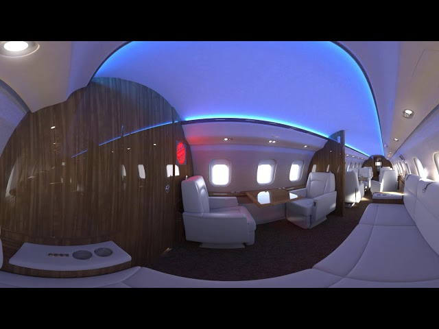 Airplane - 3D VR - 360 images