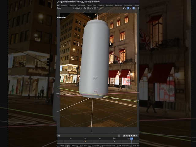 🔥 4 Hours of VFX in 10 Seconds #blender #vfx #cgi