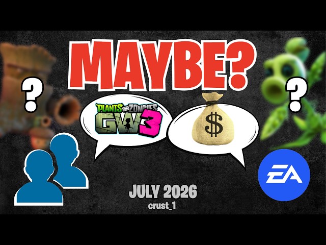 We *MIGHT* get to see another PVZ Shooter (Plants vs. Zombies Garden Warfare 2)