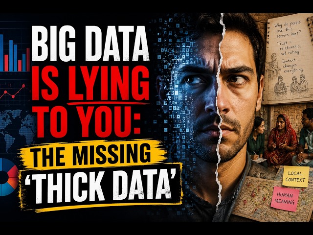 Big Data Is Lying to You: The Missing 'Thick Data'