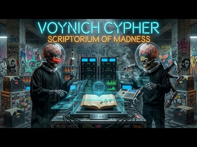 📕Voynich Manuscript: Not a Book, but an Art Piece? The 600-Year Deception | Cyberpunk Hip-Hop💀