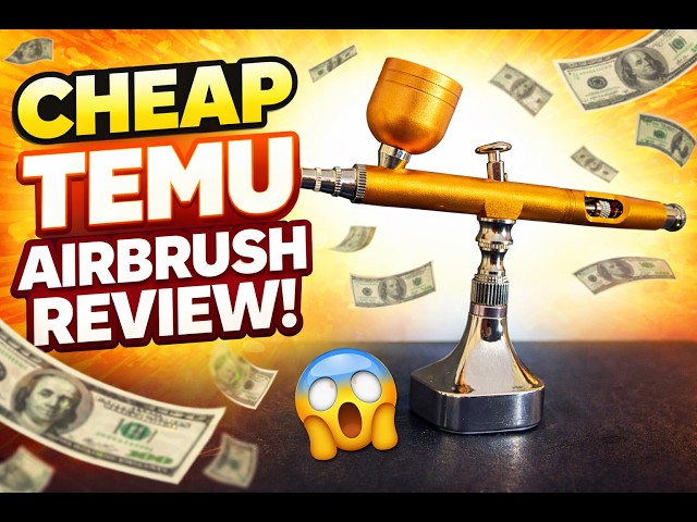 Cheap Temu Airbrush… Any Good?