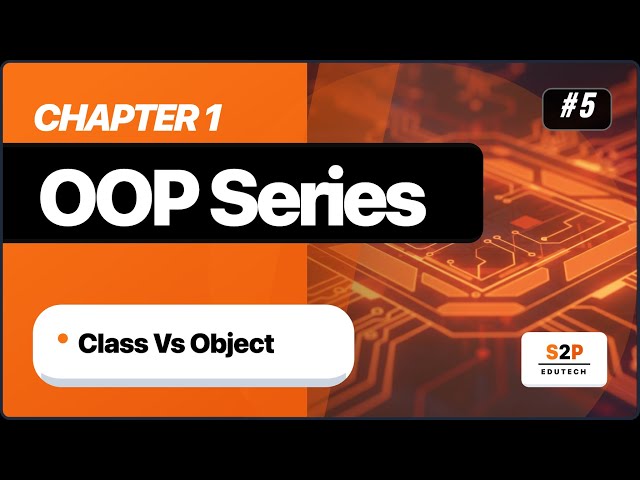 Class vs Object in Java | Difference Between Class and Object Explained
