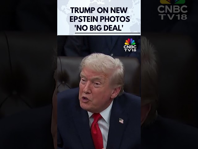 WATCH: President Trump Dismisses Newly Released Photos with Epstein as 'No Big Deal' | N18G