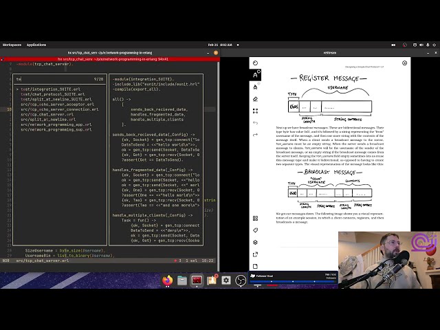 Network Programming in Elixir and Erlang: Chapter 3, Day 2