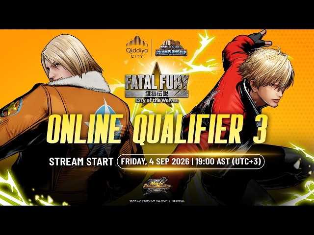 SNK x Qiddiya Middle East Championship 2026: Qualifier #3