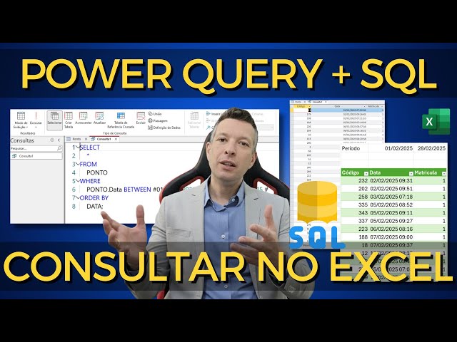 SQL Query in Excel with Power Query | Learn how to create SQL queries directly in Excel's Power Q...