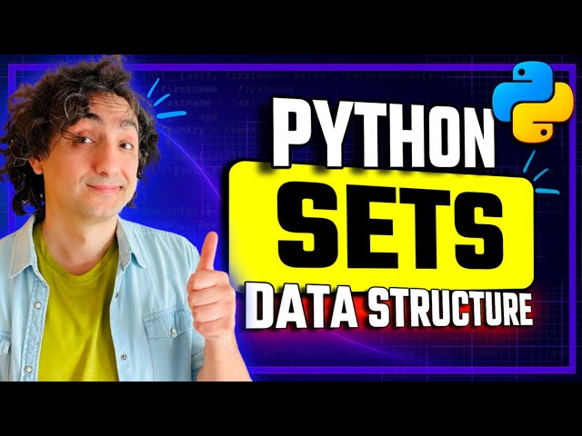 Python Sets (Visually Explained) | #Python Course 36