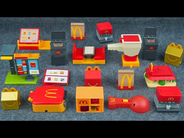60 Minutes Ultimate Cooking Toys Playset,Satisfying Unboxing McDonald's Fastfood Set Collection ASMR