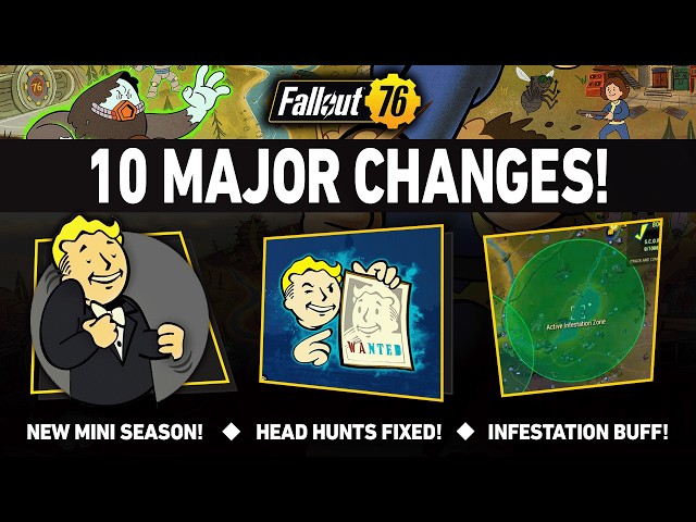 10+ Major Changes in NEW Fallout 76 Update!