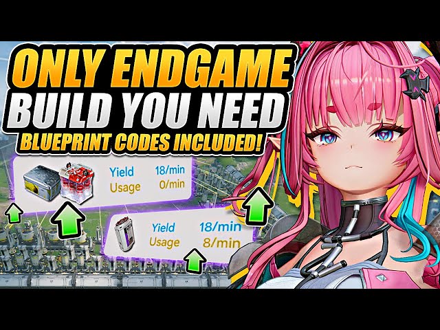 The BEST Max Efficiency END GAME Blueprint Setup For Valley 4 [NA/EU/Asia] (Endfield Factory Guide)