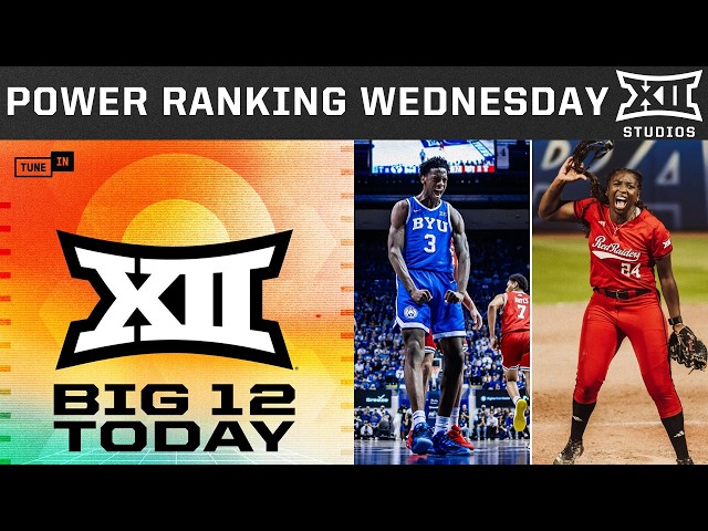 Power Ranking The Top Five Athletes of The Year in The Big 12 | Big 12 Today