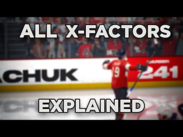 NHL 26 - All New X-Factors Explained In 5 Minutes