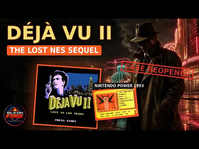 🕵️ Déjà Vu II — Bringing Lost in Las Vegas Home to the NES