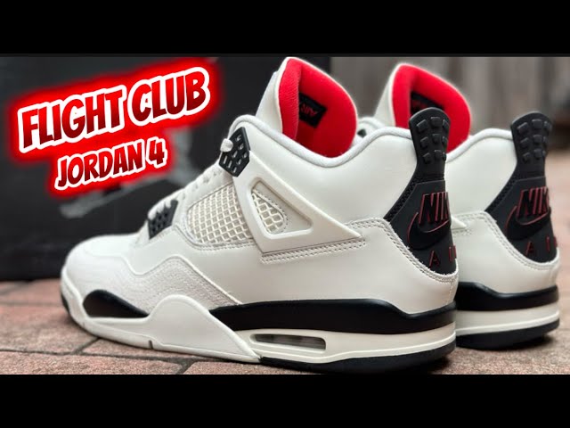 BEST new 4?   Jordan 4 Flight Club unboxing review & on foot! 🔥🔥🔥
