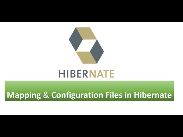 # 2  Hibernate Tutorial || Mapping and Configuration Files in Hibernate.