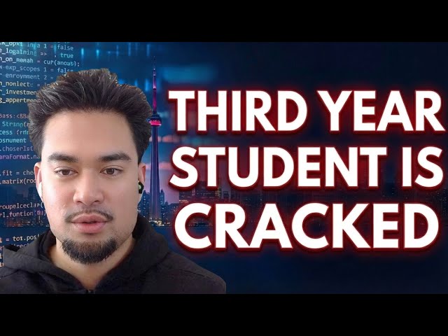 Toronto Third Year Student is CRACKED