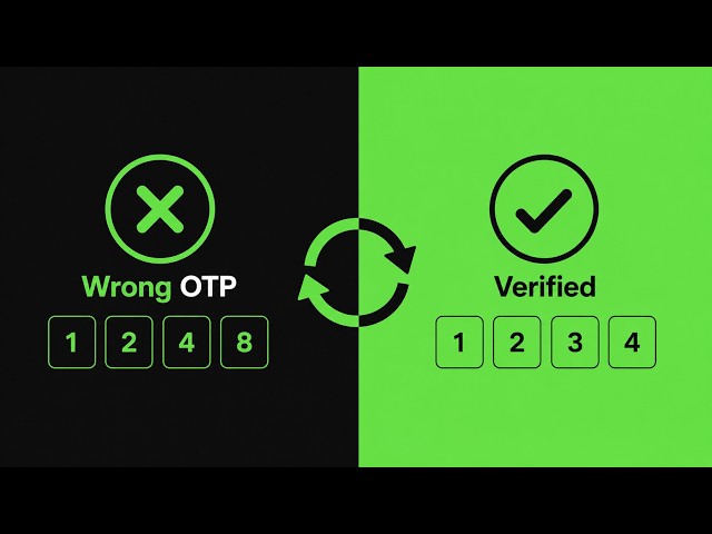 Build OTP Verification UI with HTML CSS & JavaScript 🔐 | Animated OTP Form Project for Beginners