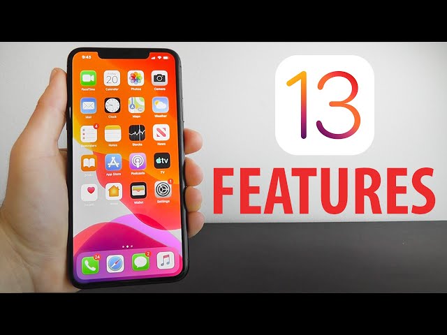 Top 13 iOS13 Features