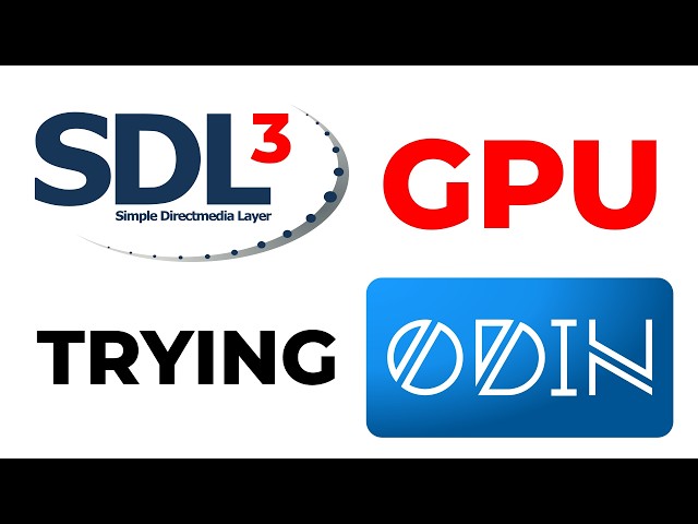 Trying odin with SDL 3 GPU live!