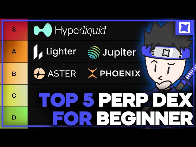 Top 5 Perp Dex for Beginners | Best Perpetuals Exchange for Trading Futures [2026]