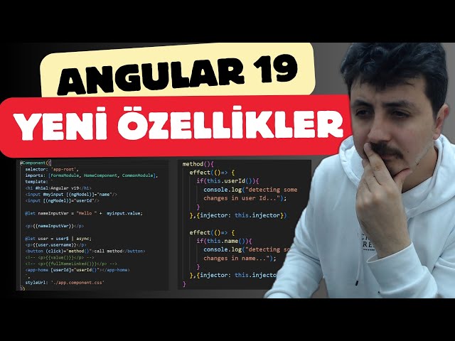 Angular 19 ile gelen özellikler