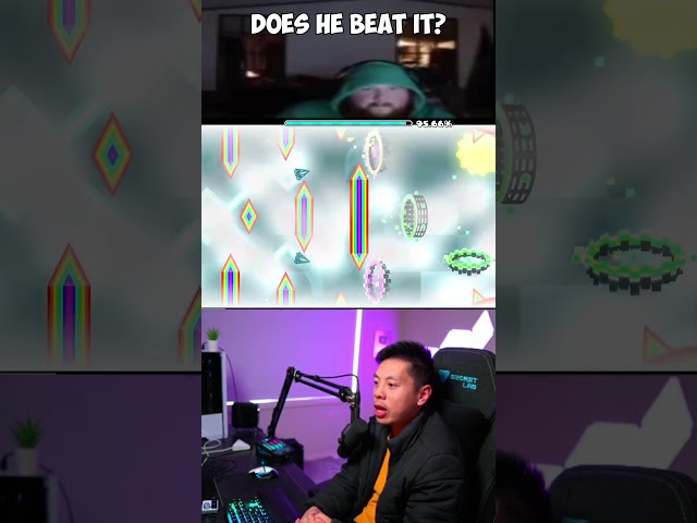 When CaseOh Plays Geometry Dash