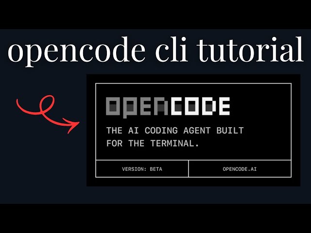 This CLI Writes Code for You 😱 | OpenCode CLI Full Tutorial
