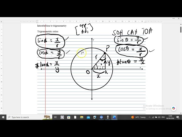 Introduction to trigonometry