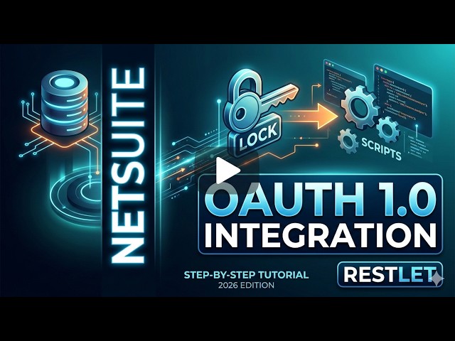 NetSuite : OAuth 1.0 Token Authentication with Restlet : A simple Guide  #netsuite #netsuiteerp