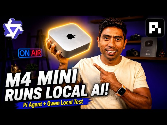 16GB Mac Mini M4 Runs Local LLMs + Pi Coding Agent FAST