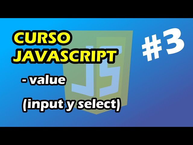 Obtener valores de inputs en Javascript y HTML | Curso JS P3